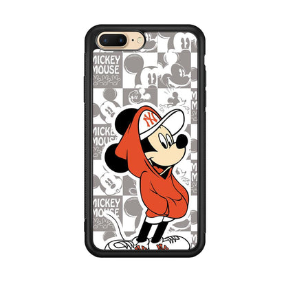 Mickey Mouse The Fans on Duty iPhone 8 Plus Case-Oxvistore