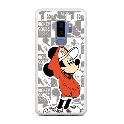 Mickey Mouse The Fans on Duty Samsung Galaxy S9 Plus Case-Oxvistore