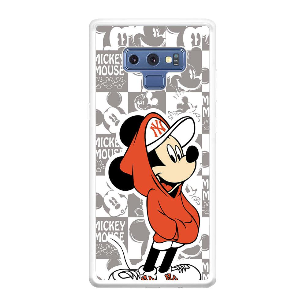 Mickey Mouse The Fans on Duty Samsung Galaxy Note 9 Case-Oxvistore