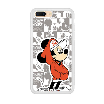 Mickey Mouse The Fans on Duty iPhone 8 Plus Case-Oxvistore