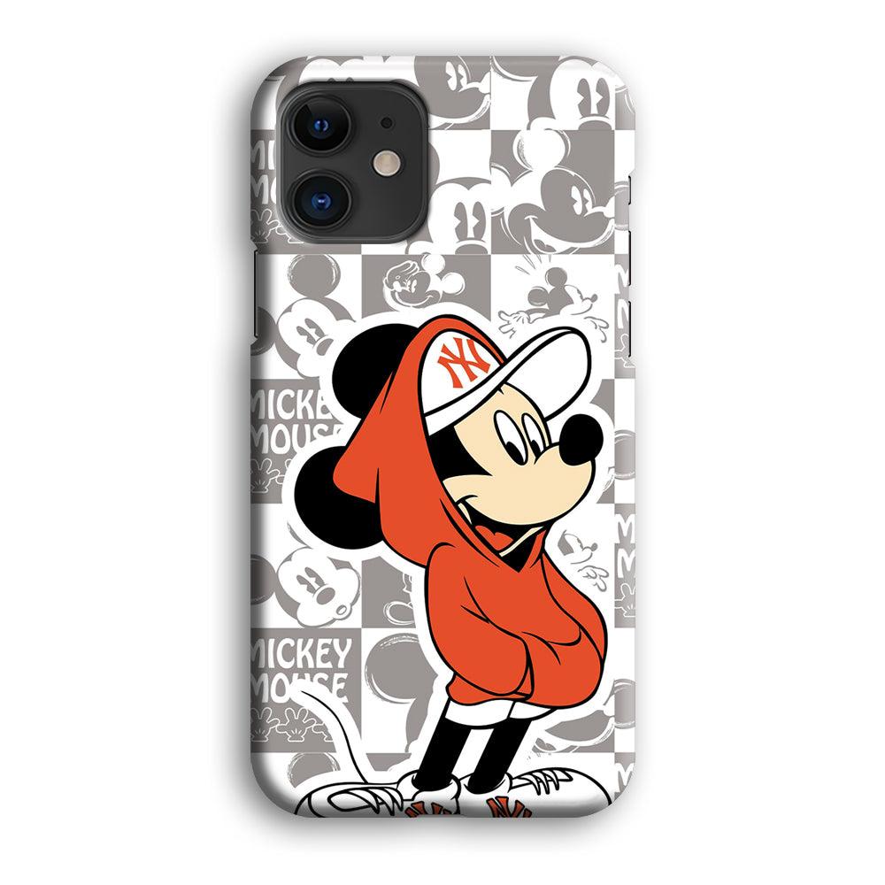 Mickey Mouse The Fans on Duty iPhone 12 Case-Oxvistore