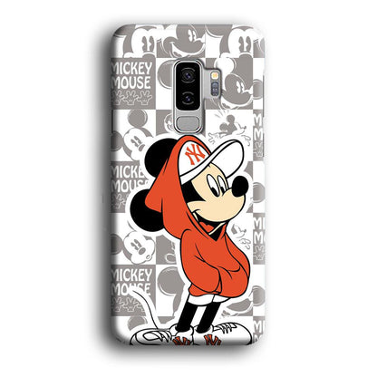 Mickey Mouse The Fans on Duty Samsung Galaxy S9 Plus Case-Oxvistore