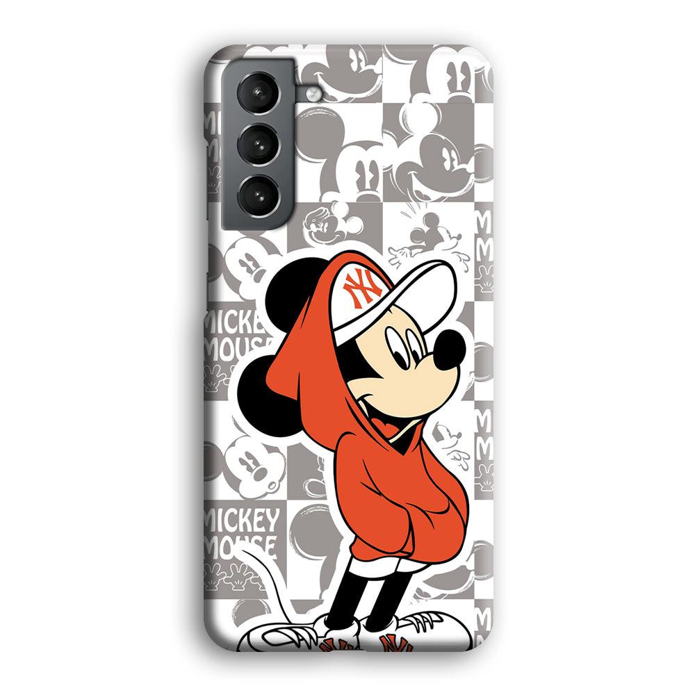 Mickey Mouse The Fans on Duty Samsung Galaxy S21 Plus Case-Oxvistore