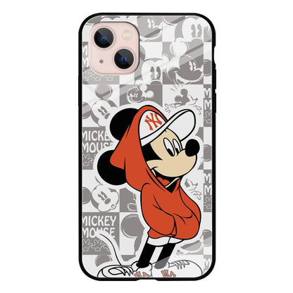 Mickey Mouse The Fans on Duty iPhone 14 Plus Case-Oxvistore