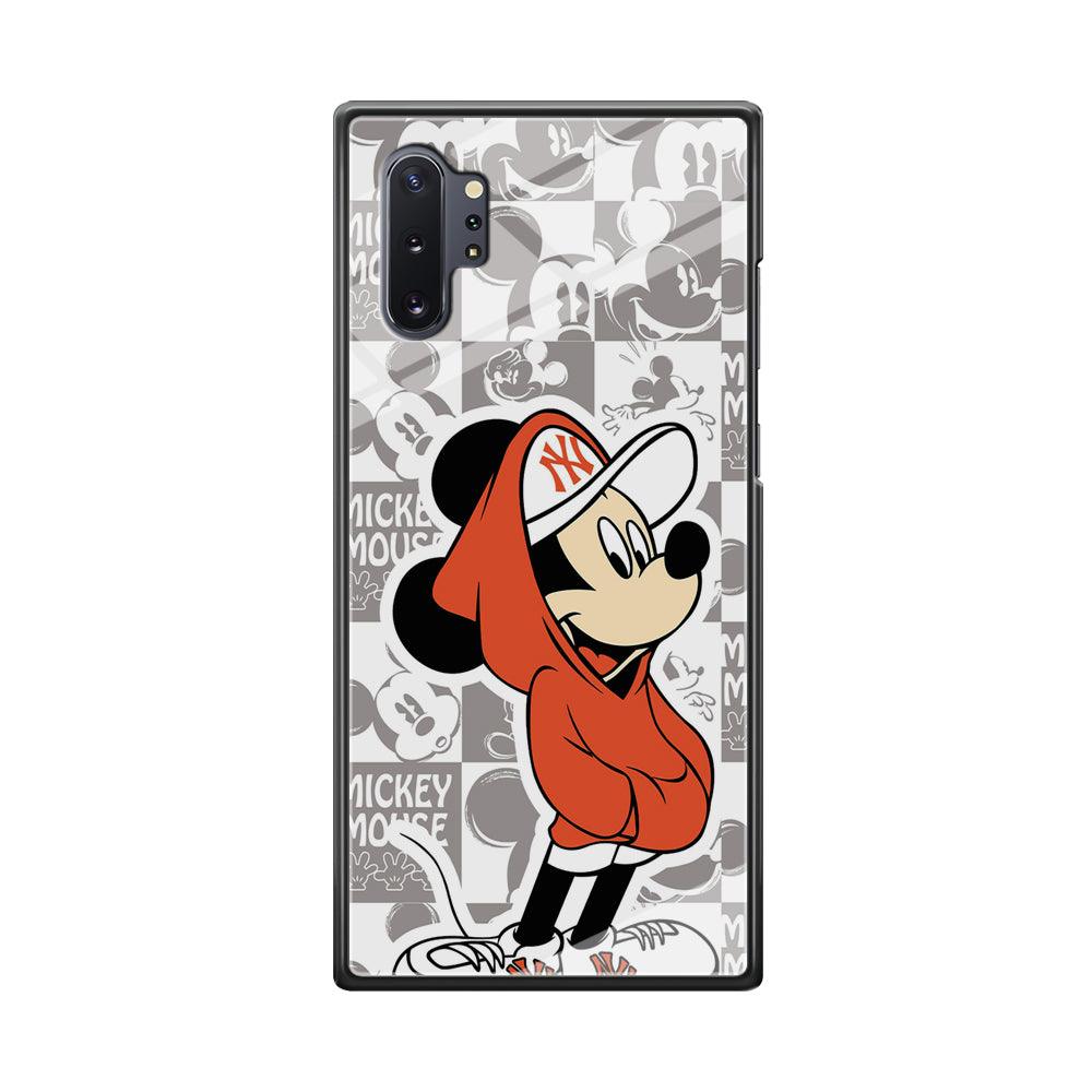 Mickey Mouse The Fans on Duty Samsung Galaxy Note 10 Plus Case-Oxvistore