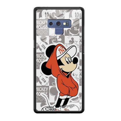 Mickey Mouse The Fans on Duty Samsung Galaxy Note 9 Case-Oxvistore