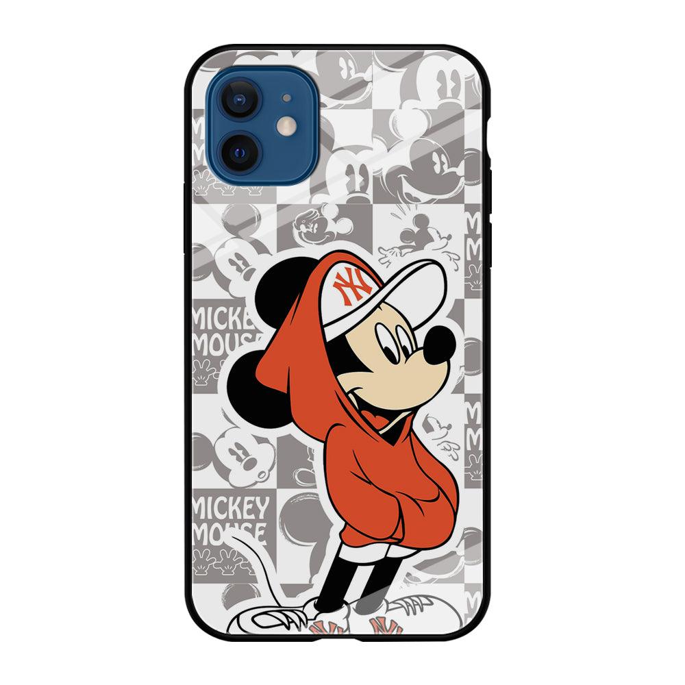 Mickey Mouse The Fans on Duty iPhone 12 Case-Oxvistore