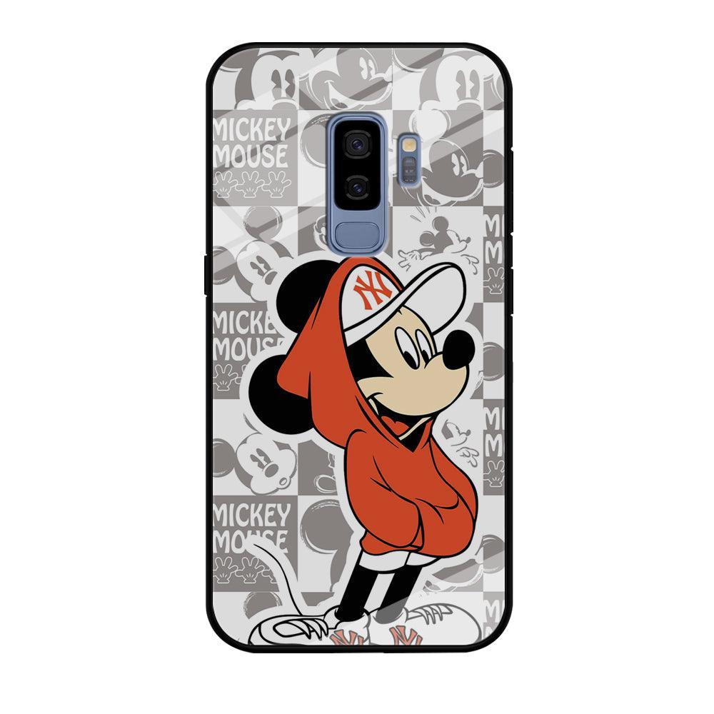 Mickey Mouse The Fans on Duty Samsung Galaxy S9 Plus Case-Oxvistore