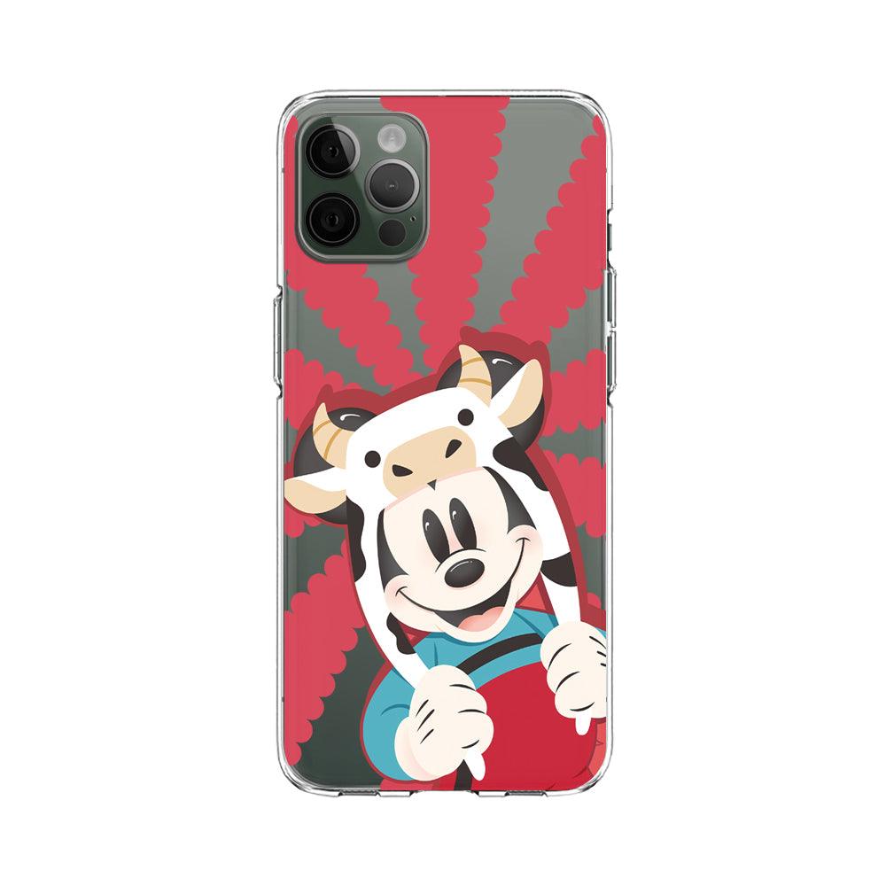 Mickey Mouse The Iconic Smile Clear Soft Case-Oxvistore