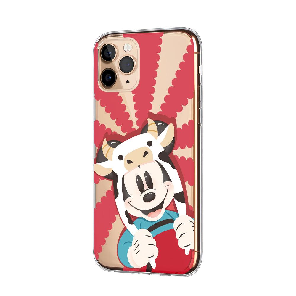 Mickey Mouse The Iconic Smile Clear Soft Case-Oxvistore