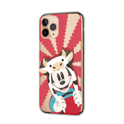 Mickey Mouse The Iconic Smile Clear Soft Case-Oxvistore