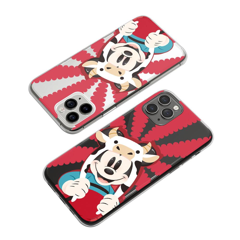 Mickey Mouse The Iconic Smile Clear Soft Case-Oxvistore