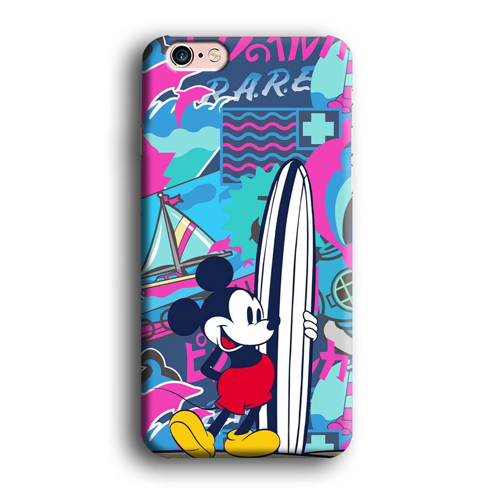 Mickey Surf Board iPhone 6 Plus | 6s Plus Case-Oxvistore