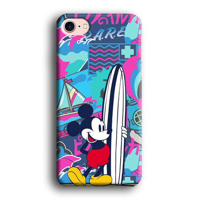 Mickey Surf Board iPhone 8 Case-Oxvistore