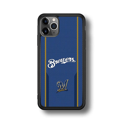 Milwaukee Brewers Golden Pillar iPhone 11 Pro Case-Oxvistore