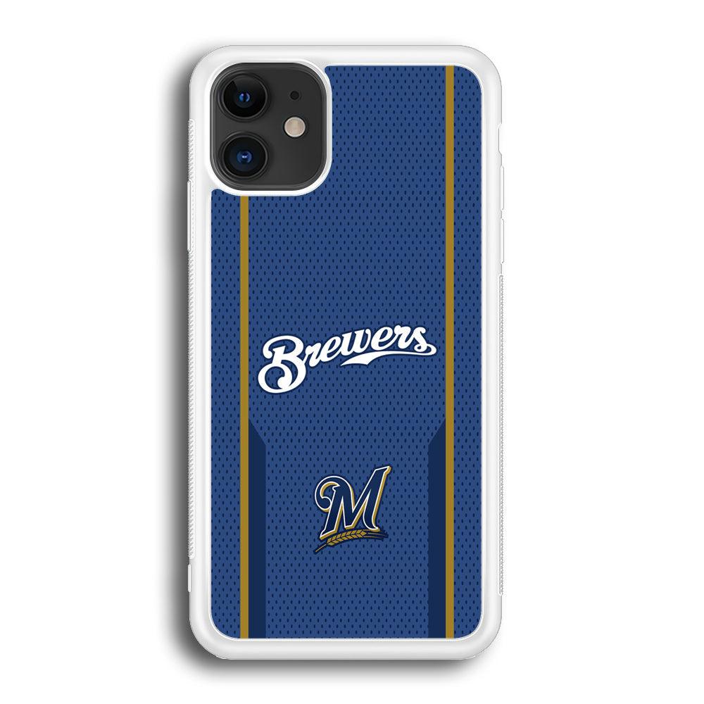 Milwaukee Brewers Golden Pillar iPhone 12 Case-Oxvistore