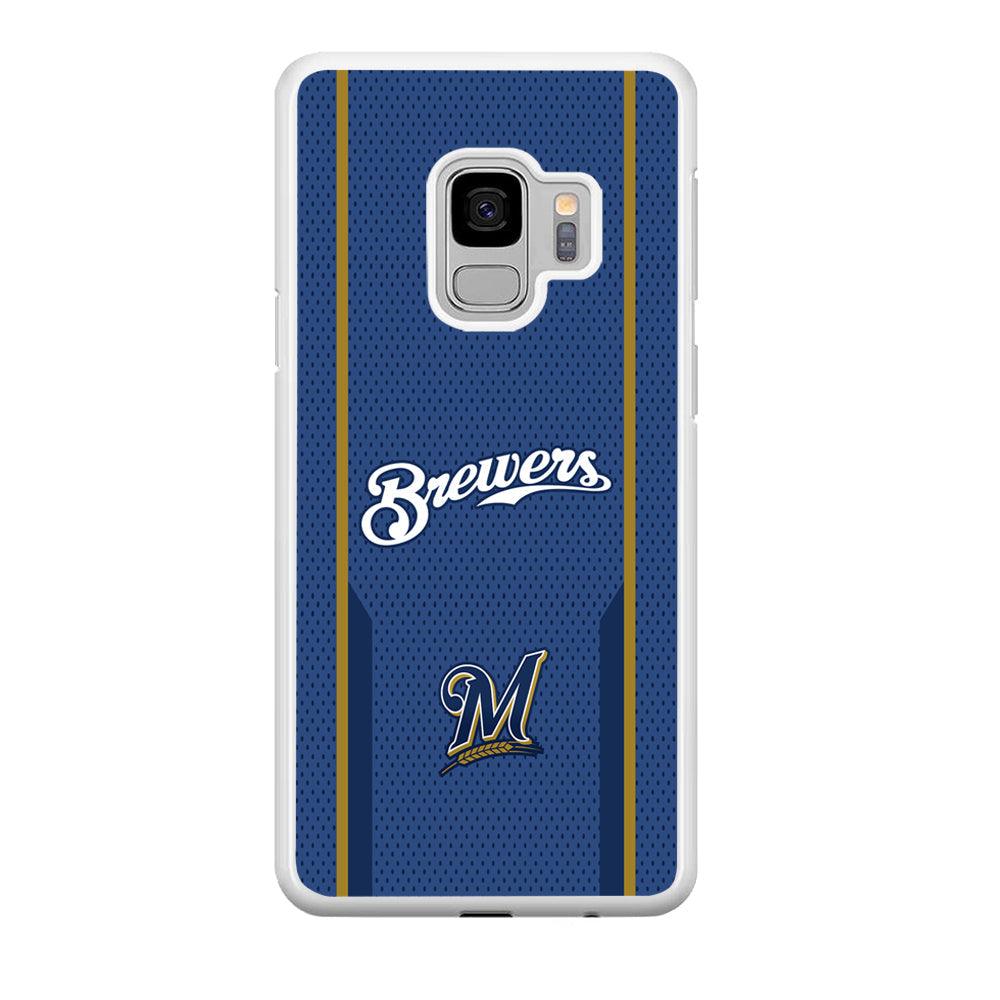 Milwaukee Brewers Golden Pillar Samsung Galaxy S9 Case-Oxvistore