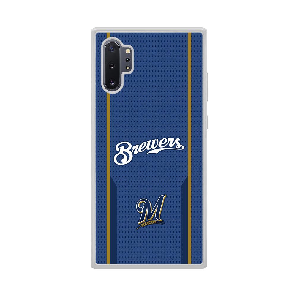 Milwaukee Brewers Golden Pillar Samsung Galaxy Note 10 Plus Case-Oxvistore