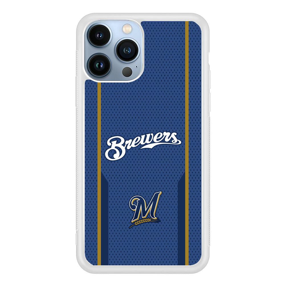 Milwaukee Brewers Golden Pillar iPhone 15 Pro Max Case-Oxvistore