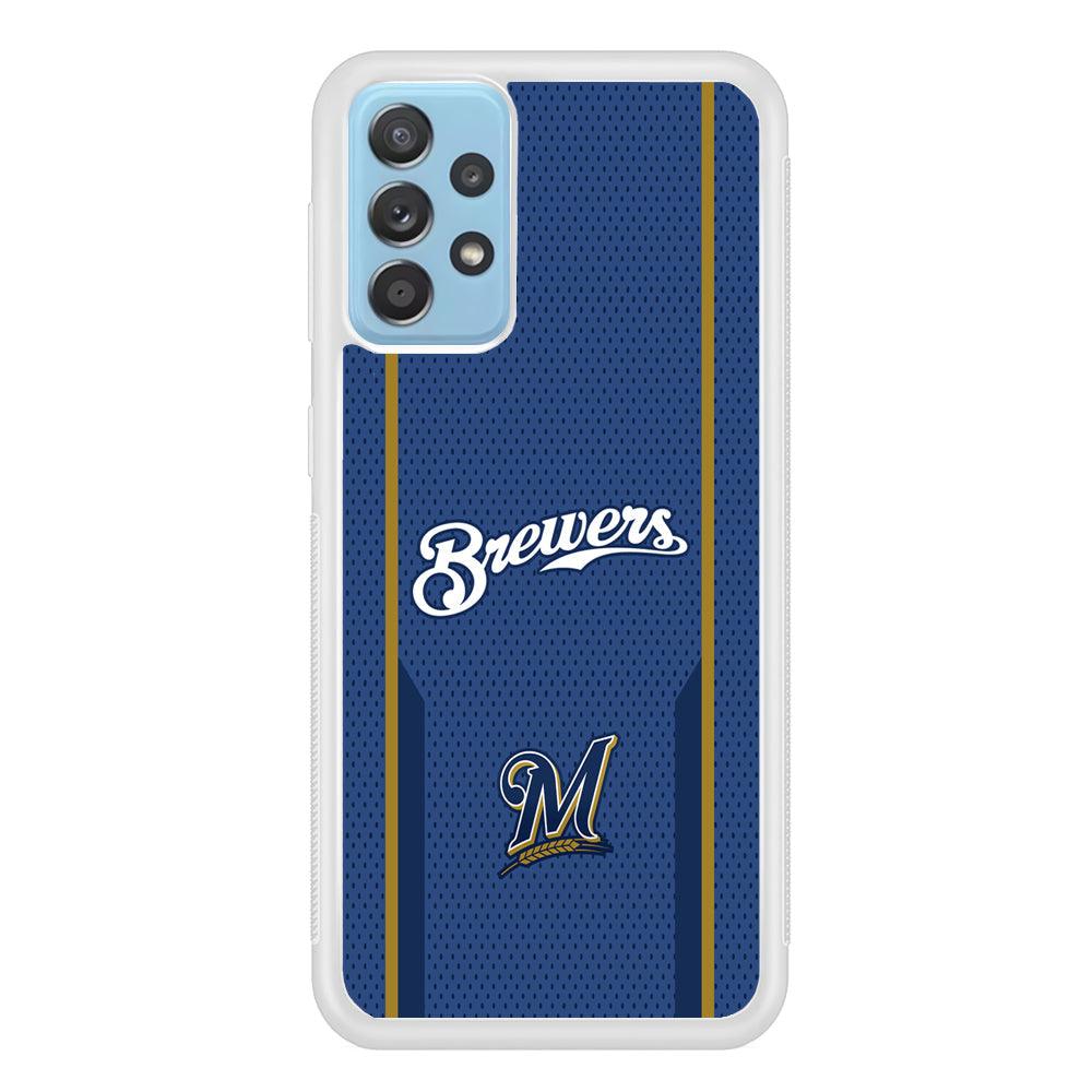 Milwaukee Brewers Golden Pillar Samsung Galaxy A52 Case-Oxvistore