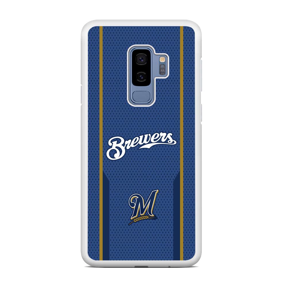 Milwaukee Brewers Golden Pillar Samsung Galaxy S9 Plus Case-Oxvistore