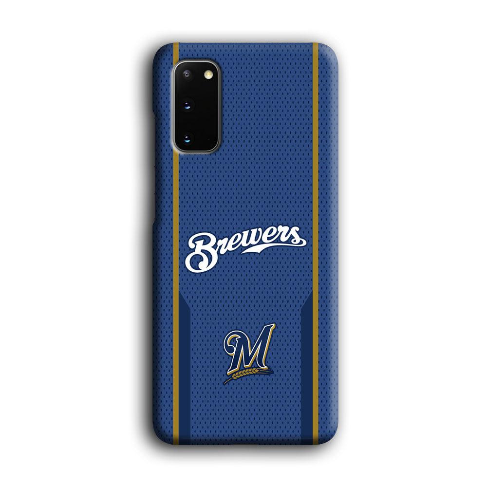 Milwaukee Brewers Golden Pillar Samsung Galaxy S20 Case-Oxvistore