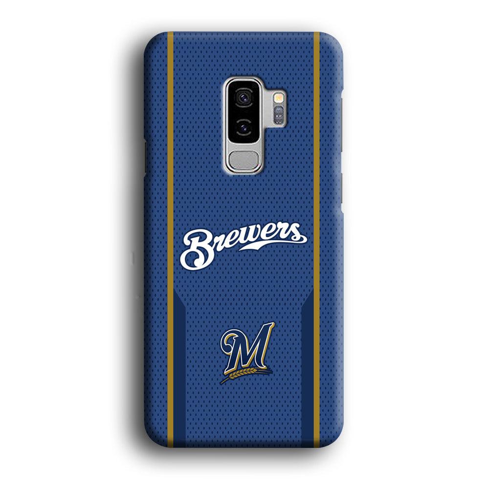 Milwaukee Brewers Golden Pillar Samsung Galaxy S9 Plus Case-Oxvistore