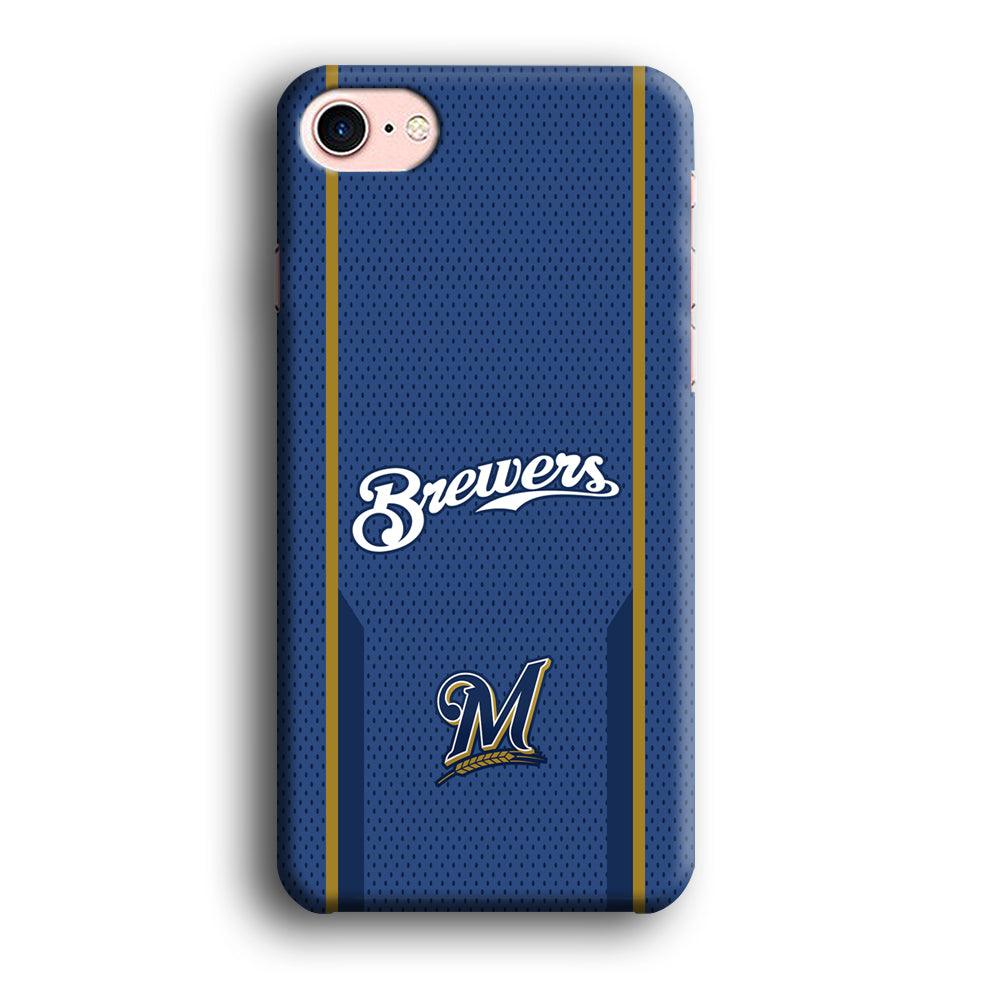 Milwaukee Brewers Golden Pillar iPhone 8 Case-Oxvistore