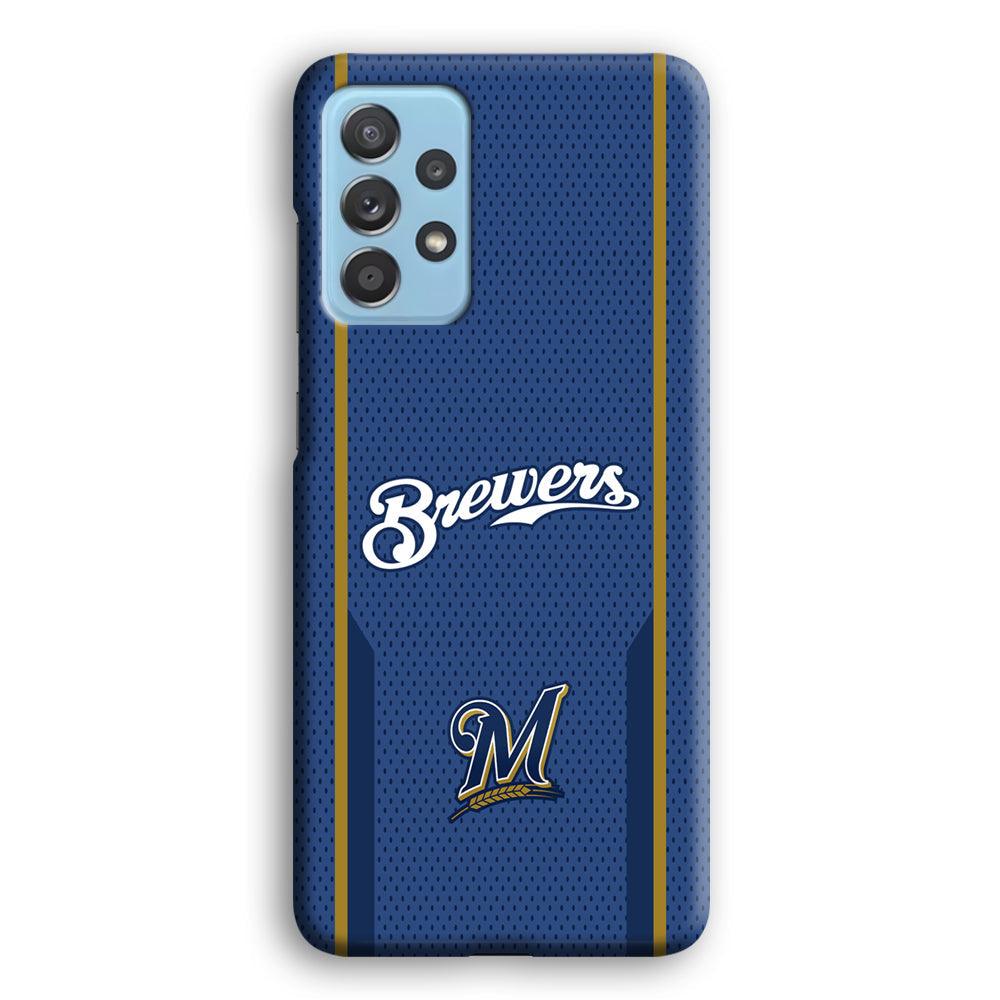 Milwaukee Brewers Golden Pillar Samsung Galaxy A52 Case-Oxvistore