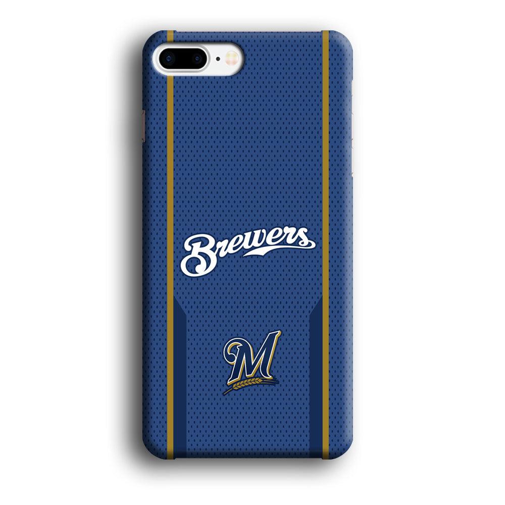 Milwaukee Brewers Golden Pillar iPhone 8 Plus Case-Oxvistore