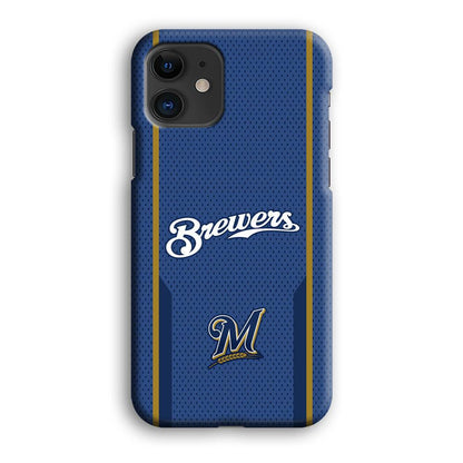 Milwaukee Brewers Golden Pillar iPhone 12 Case-Oxvistore