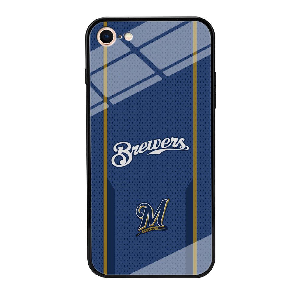 Milwaukee Brewers Golden Pillar iPhone 8 Case-Oxvistore