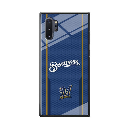 Milwaukee Brewers Golden Pillar Samsung Galaxy Note 10 Plus Case-Oxvistore