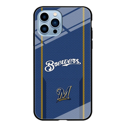 Milwaukee Brewers Golden Pillar iPhone 15 Pro Max Case-Oxvistore