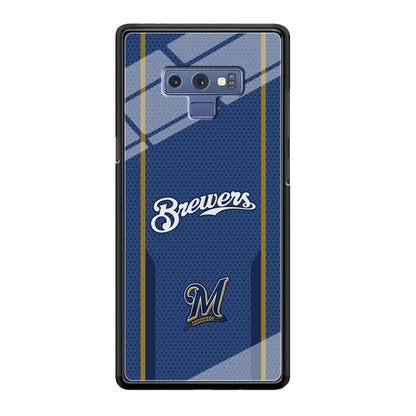 Milwaukee Brewers Golden Pillar Samsung Galaxy Note 9 Case-Oxvistore