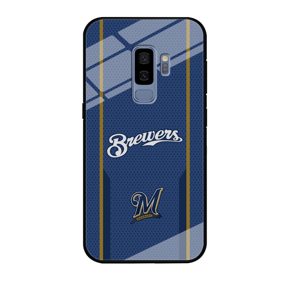 Milwaukee Brewers Golden Pillar Samsung Galaxy S9 Plus Case-Oxvistore