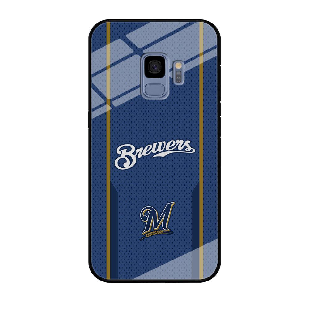 Milwaukee Brewers Golden Pillar Samsung Galaxy S9 Case-Oxvistore