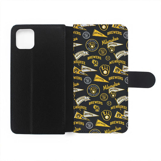 Milwaukee Brewers Vintage Flip Wallet Phone Case-Oxvistore