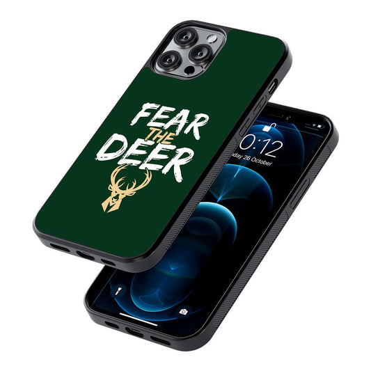 Milwaukee Bucks Deer 2D Rubber Phone Case-Oxvistore