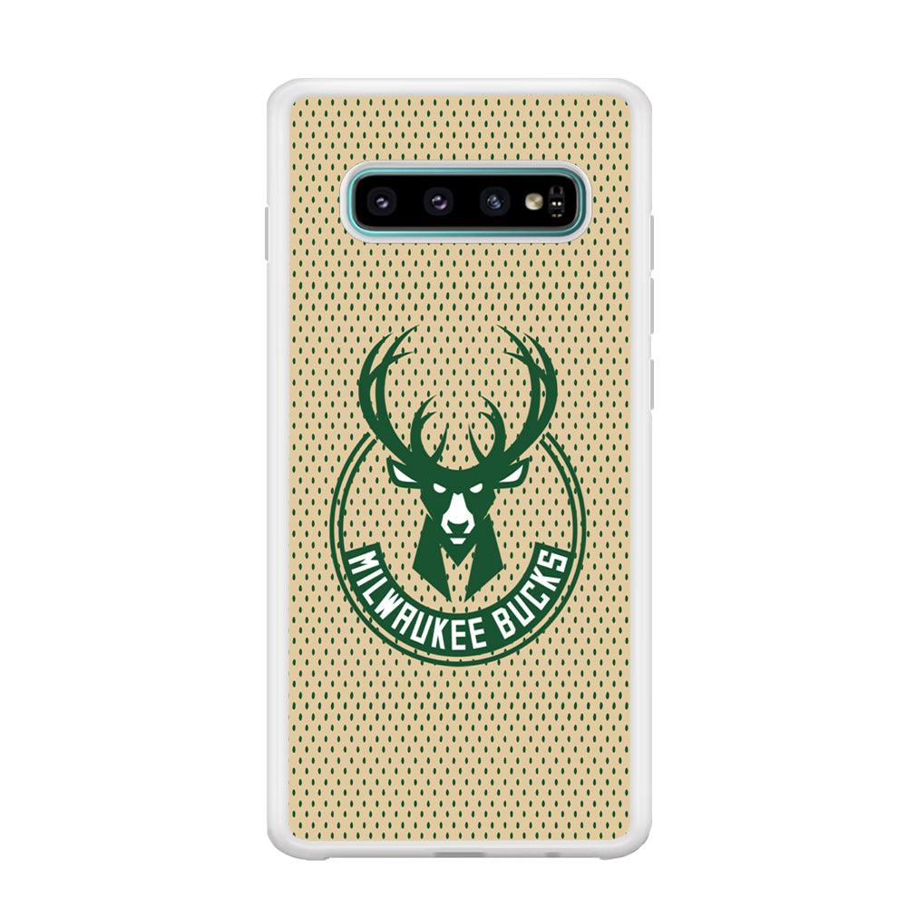 Milwaukee Bucks Grand Patern Samsung Galaxy S10 Plus Case-Oxvistore