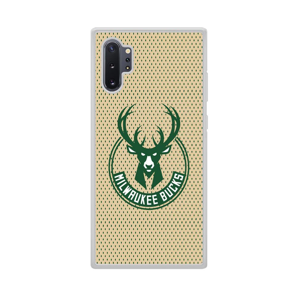 Milwaukee Bucks Grand Patern Samsung Galaxy Note 10 Plus Case-Oxvistore