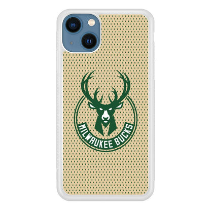 Milwaukee Bucks Grand Patern iPhone 15 Plus Case-Oxvistore