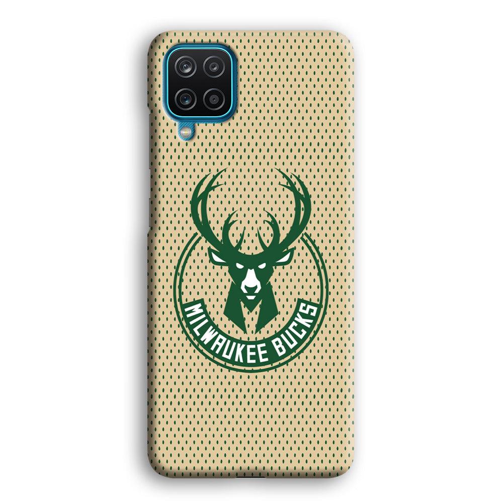 Milwaukee Bucks Grand Patern Samsung Galaxy A12 Case-Oxvistore