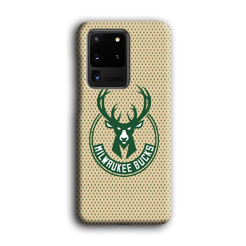 Milwaukee Bucks Grand Patern Samsung Galaxy S20 Ultra Case-Oxvistore