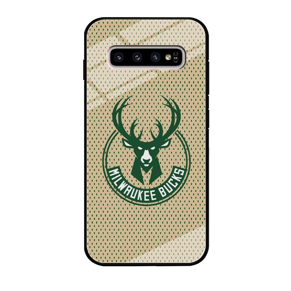 Milwaukee Bucks Grand Patern Samsung Galaxy S10 Plus Case-Oxvistore