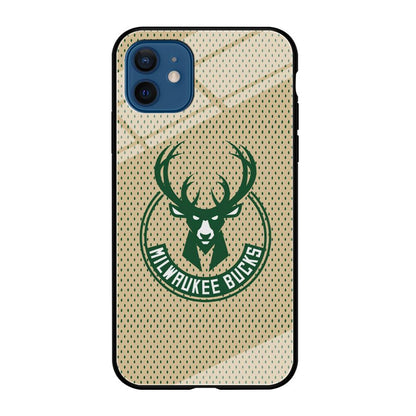 Milwaukee Bucks Grand Patern iPhone 12 Case-Oxvistore