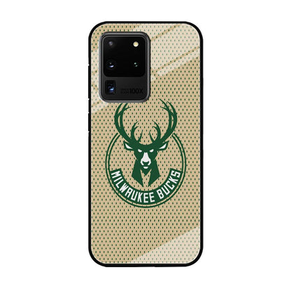 Milwaukee Bucks Grand Patern Samsung Galaxy S20 Ultra Case-Oxvistore