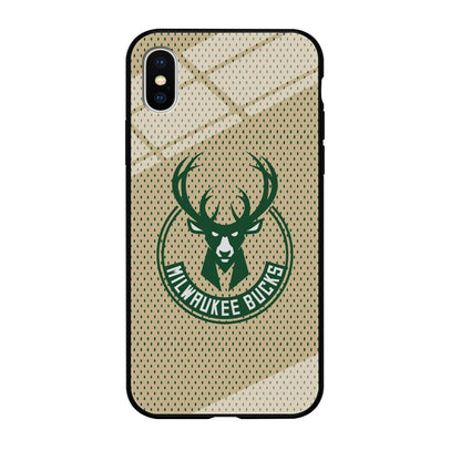 Milwaukee Bucks Grand Patern iPhone X Case-Oxvistore