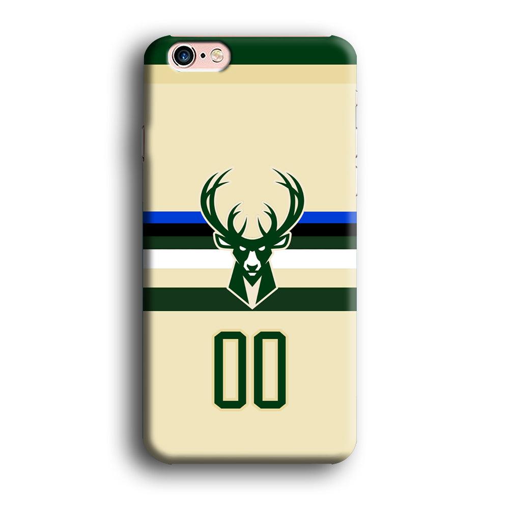 Milwaukee Bucks Light Cream Jersey iPhone 6 Plus | 6s Plus Case-Oxvistore