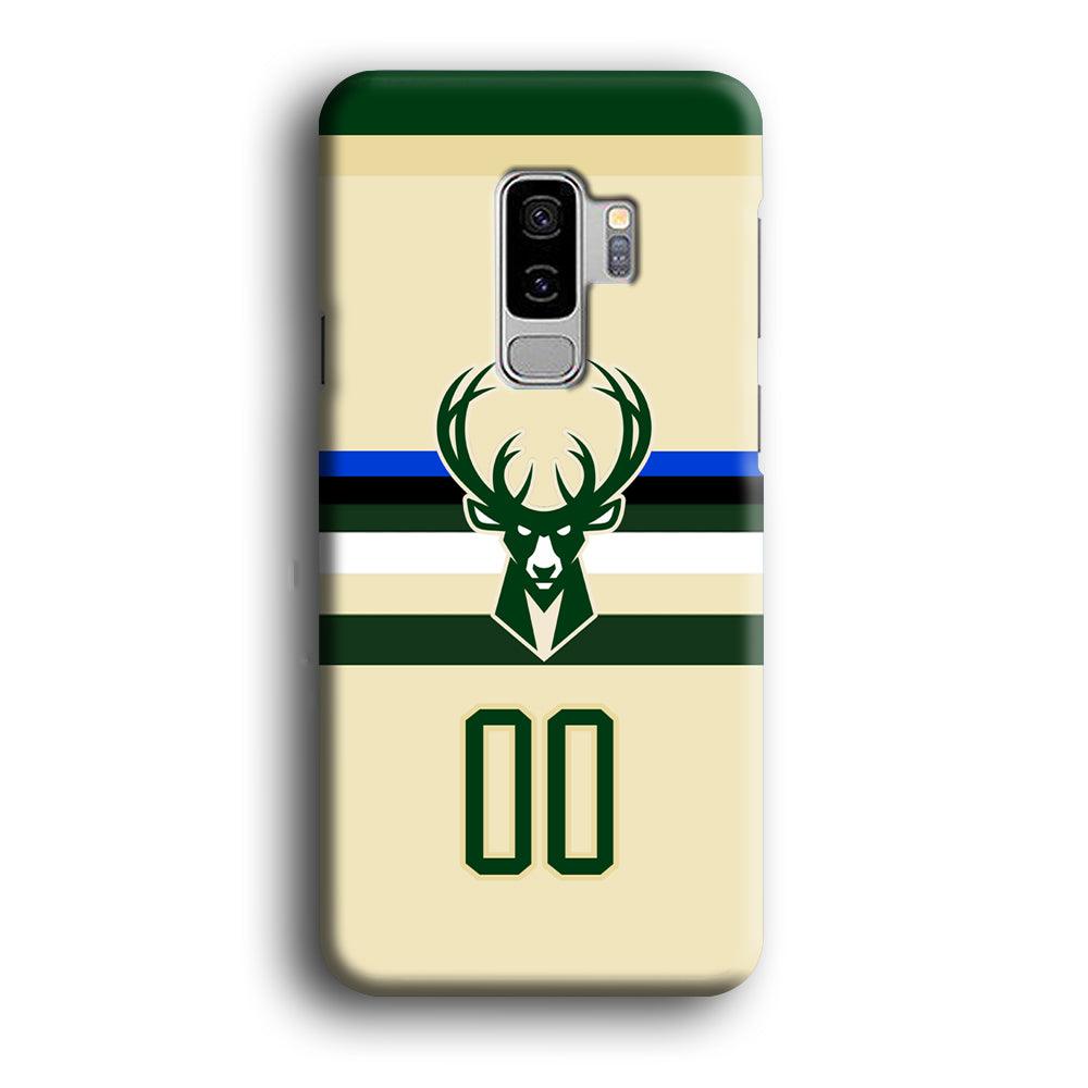 Milwaukee Bucks Light Cream Jersey Samsung Galaxy S9 Plus Case-Oxvistore